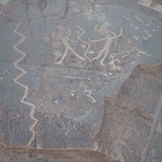 Petroglyphen (Stein- / Felszeichnungen) in Toro Muerto