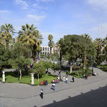 die Plaza de Armas in Arequipa