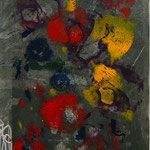 Bouquet-Monotype, 40x30cm