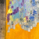 Sans titre- Technique mixte sur toile, 73x60 cm