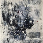 Cantus firmus-Monotype,47x42 cm