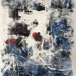 Cantus firmus -Monotype,47x42 cm
