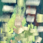Sans titre- Technique mixte sur toile, 54x101 cm