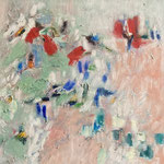 Sans titre- Technique mixte sur papier marouflé sur toile, 50x50 cm