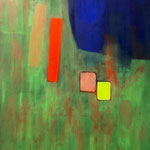 Sans titre- Technique mixte sur toile, 97x130  cm