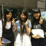西千葉クラスから応援に駆けつけてくれた、アヤノ＆ユーカ＆アンナ、まじ有難う！！めっちゃ嬉しかったー♪
