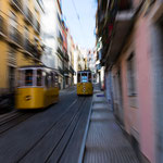 Semaine 20 : Petit séjour à Lisbonne, donc forcément ... les trams de Lisbonne, mais à ma sauce ... pas de traitement logiciel, uniquement de la prise de vue !