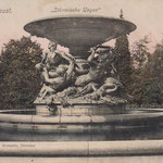 Dresden-Neustadt, Monumentalbrunnen auf dem Albertplatz, Archiv W. Thiele