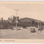 Dresden-Hauptbahnhof, Fotokarte, Archiv W. Thiele