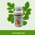 Capsulas de Moringa + Cúrcuma