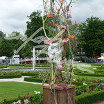 Ausstellungsobjekt Maske luftig Einfach Blume