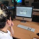 Si trasformano i file del disegno SketchUp in OBJ e STL per poterli stampare