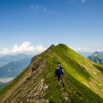 Auf der Sulegg, Gratwanderung vom Feinstens und das auf 2km länge!