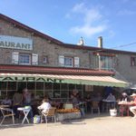 Repas sur la terrasse
