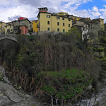Panoramica sul borgo di Loro Ciuffenna