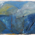 HUILE SUR CARTON 60X80 1987 Philmari ROJOUAN Artiste peintre Nantes
