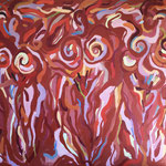 HUILE SUR TOILE ST 300X200 2020 Philmari ROJOUAN Artiste peintre Nantes
