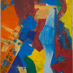 4443 - bunte Formen - 40 x 50 x 4 cm