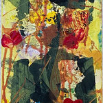 4445 - Sommerblumen - 50 x 20 cm