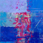 4454 - Pink meets blue - 40 x 30 cm