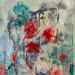 4447 - Fantasieblumen - 70 x 50 cm