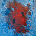4444 - Mohnblume - 60 x 50 cm