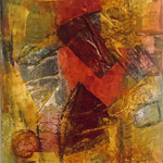 Collage Das Spiel - 40 x 30 cm 