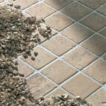 Travertino Chiaro ant. 10x10cm