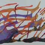 Acrylbild Steinböcke