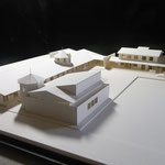 建築模型　幼稚園模型　プレゼン模型