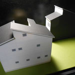 建築模型　住宅模型　断面模型