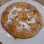 Pfannkuchen mit Äpfel