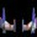 Spaceship mit Animationsphasen