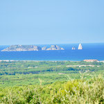 Panoramablick auf die Medes Inseln 