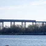 Bild: Die Eisenbahnbrücke in Rendsburg - Foto 1