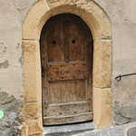 Réfection porte en tuf, vieille ville de Sion