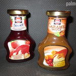 SAUCEN (v.l.n.r.) Schwartau Sauce Erdbeere & Caramel 125ml