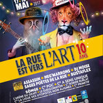 Visuel Decaux 2017  la Rue Est Vers l'Art 10
