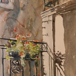 La cour / The courtyard   SOLD
