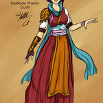 New Orube outfit as a warrior