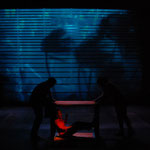 Us and Them // Headlines Theatre // lighting design Jerguš / directors David Diamond and Kevin Finnan / music & sound design Owen Belton / costume design Carmen Alatorre / set design Yvan Morisette / projection design Conor Moore  