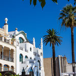 Das Hotel Diana am Passeig de Mar.