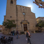 Die Kirche Sant Pere von Begur.