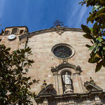 Die Barockkirche Sant Vincenc.