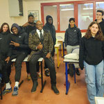 04/12/2023: À Magnanville, centre Afpa. Intervention auprès des jeunes de la Promo16-18, module FR "Le Harcèlement".