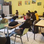 19/05/21: Module "Savoir Faire - Faire savoir" avec Stéphane Tiki dans les locaux de "Femmes sans frontière" à Creil