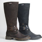 Braun oder schwarz? Wählen Sie Ihre Lieblingsfarbe bei diesem leicht gefütterten Stiefel von Richter. Mit SympaTex-Mambran und Profilsohle. Größe 35-40.