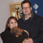 Janine Sträuli und Alexander mit "Ubangi's Bakiri"