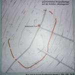 Lageplan des ehemaligen Ringwalles.