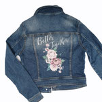 waar laat ik spijkerjasje voorzien van bloemen? Aim your wedding